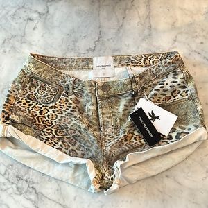 ONE TEASPOON Bandit Low Waist Denim Shorts